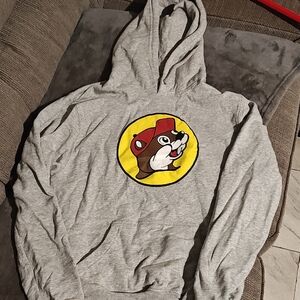 Gray Graphic Hoodie